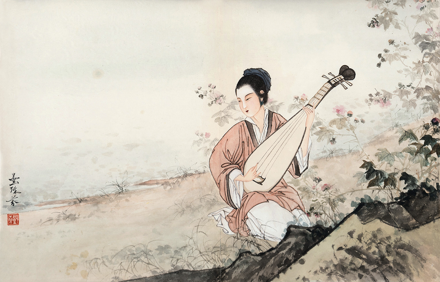 【琵琶行 鏡心 紙本】拍賣品_圖片_價格_鑒賞_繪畫_雅昌藝術品拍賣網