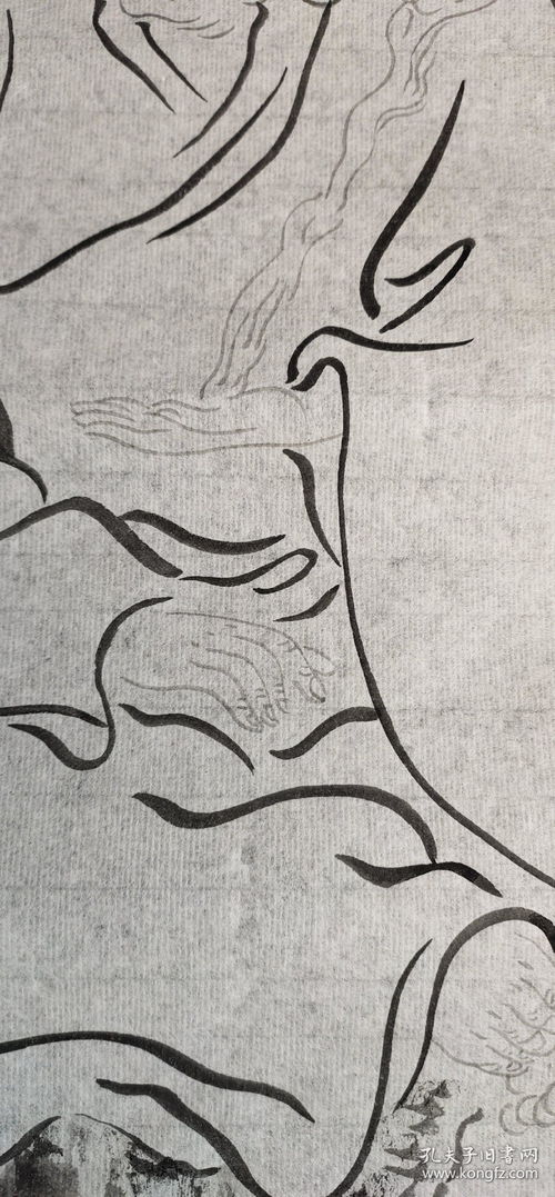 d1595 回流手繪羅漢圖軟片 日本回流字畫.日本回流書畫.回流老畫.回流老字畫精品.真品字畫