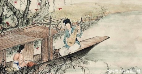 白居易一生中最重要的一首詩,秋天感懷之作,《琵琶行》聞著垂淚